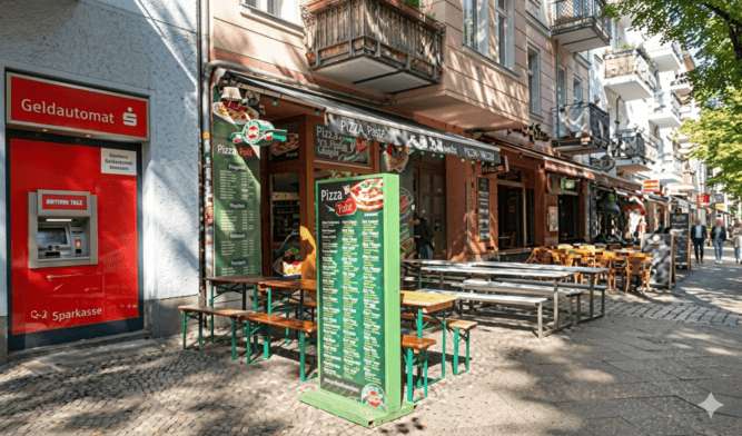 Simon-Dach-Kiez Pizza